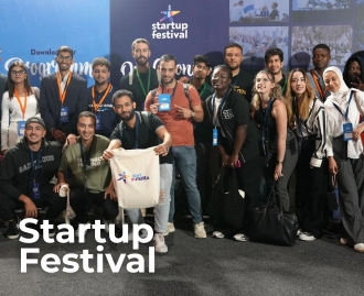Ascencia Malta students participating in a Startup Festival event