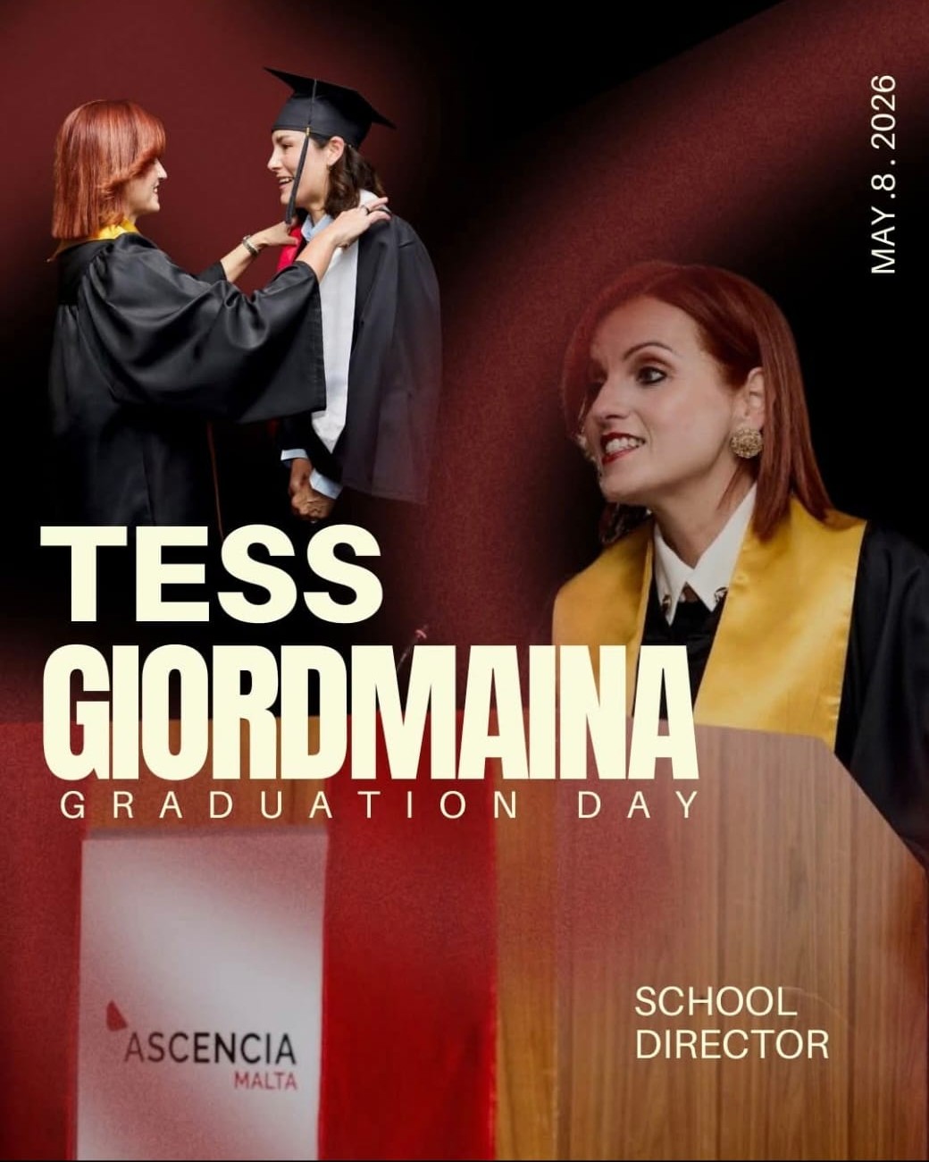 A Moment with the School Director By Dr Tess Giordmaina, School Director