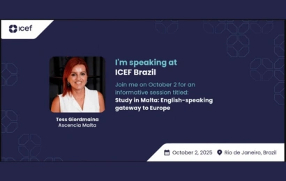 Ascencia Malta to Present at ICEF Rio de Janeiro — Showcasing Malta as a Premier Study Destination