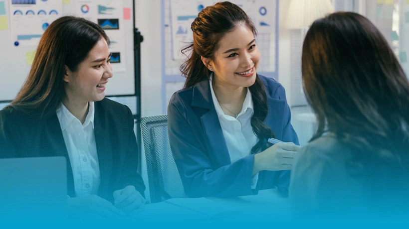 Ascencia Malta English for Specific Purposes Human Resources course with students building professional English skills for HR and workplace communication.