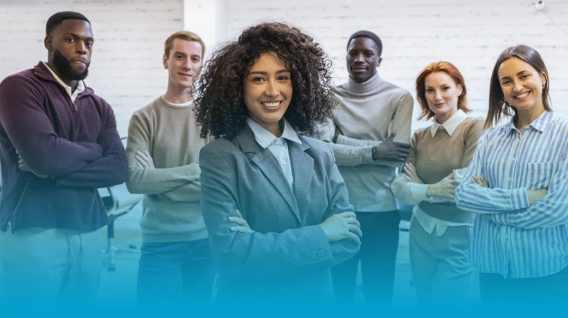 Ascencia Malta English for Specific Purposes Leadership and Management course with students developing leadership, teamwork, and management communication skills.