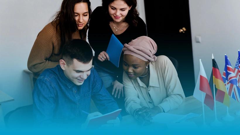 Ascencia Malta IELTS Exam Preparation course with students receiving expert guidance to achieve their target IELTS scores.
